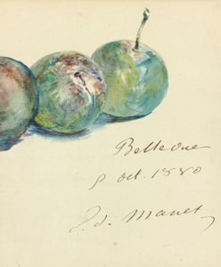手紙 作： Édouard Manet